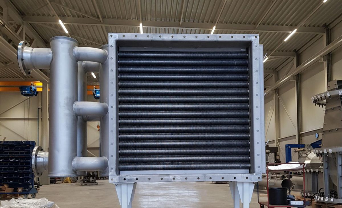 Hot Water / Waste gas heat exchanger-image